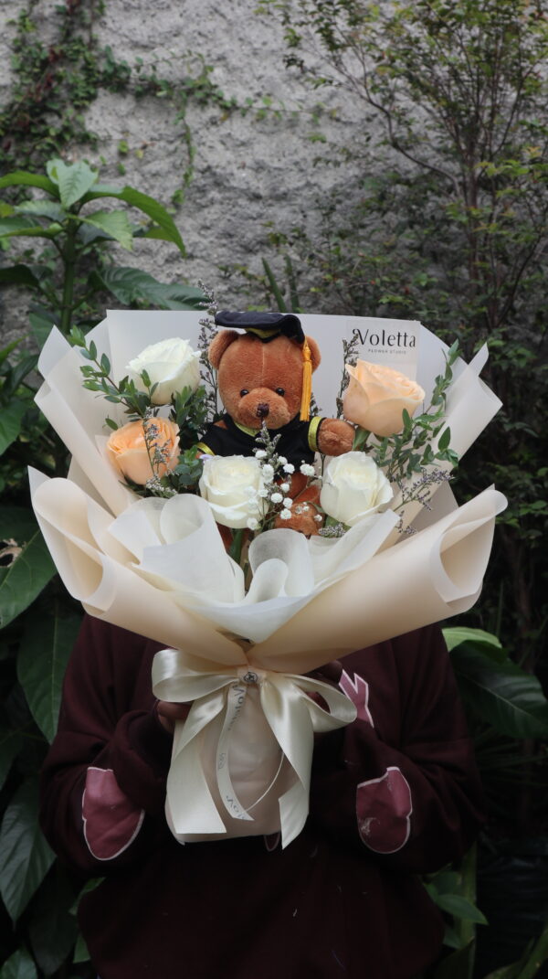 5 Roses + Teddy
