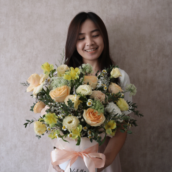 Bloombox D15 Peach Venice