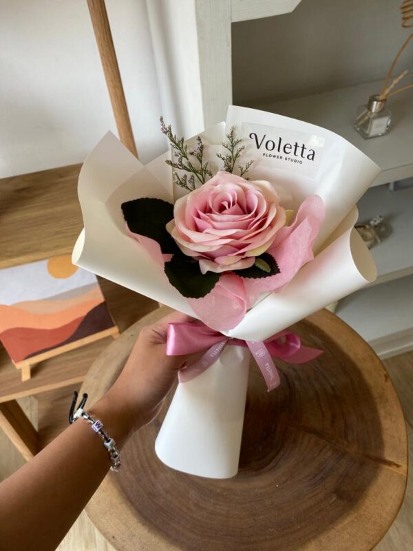 Single Rose Artificial