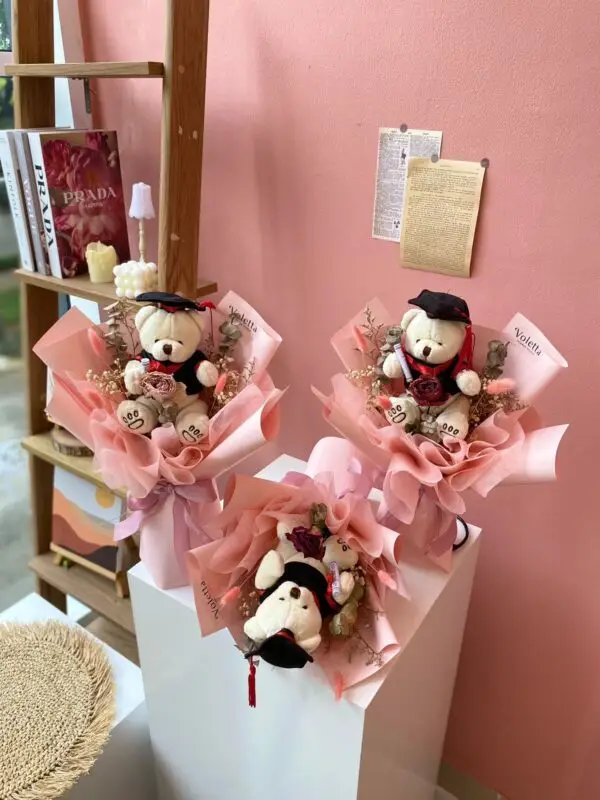 Dried Flowers + Teddy
