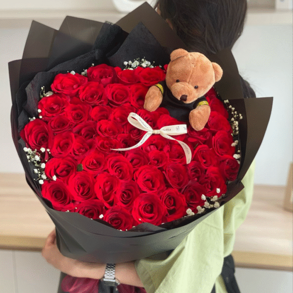 50 Roses (Large) Premium