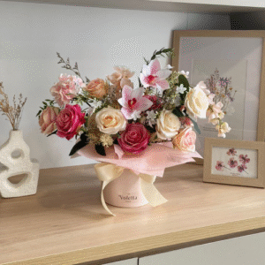 Bloombox D15cm Mix Florence Artificial