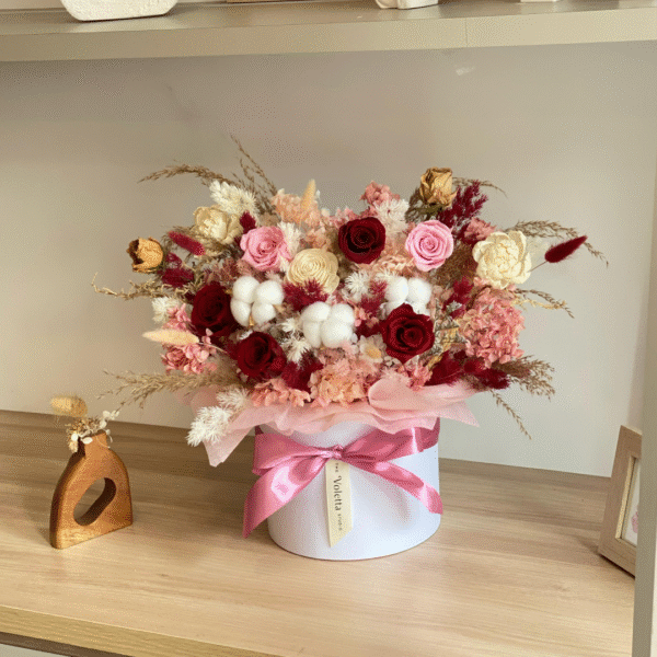 Everlasting Bloombox Marseille D20cm